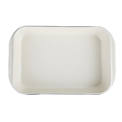 Vogue Cast Iron Roasting Dish Black 5Ltr u572