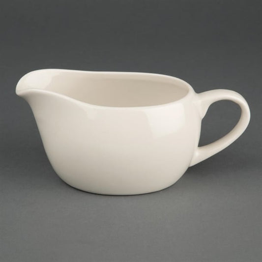 Olympia Ivory Sauce Boats 350ml (6 Pack) u852