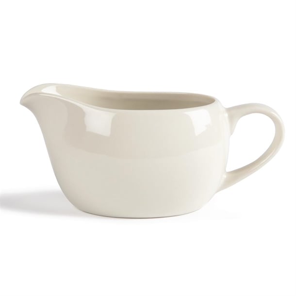 Olympia Ivory Sauce Boats 350ml (6 Pack) u852
