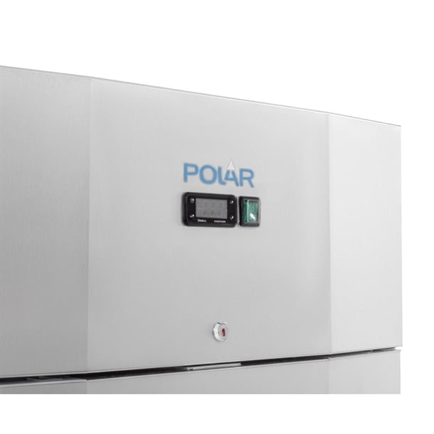 Polar U-Series Energy Efficient Glass Door Upright Storage/Display Freezer ua041