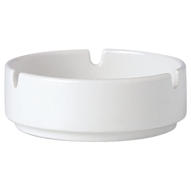 Steelite Simplicity White Stacking Ashtrays 102.5mm (12 Pack) v0223