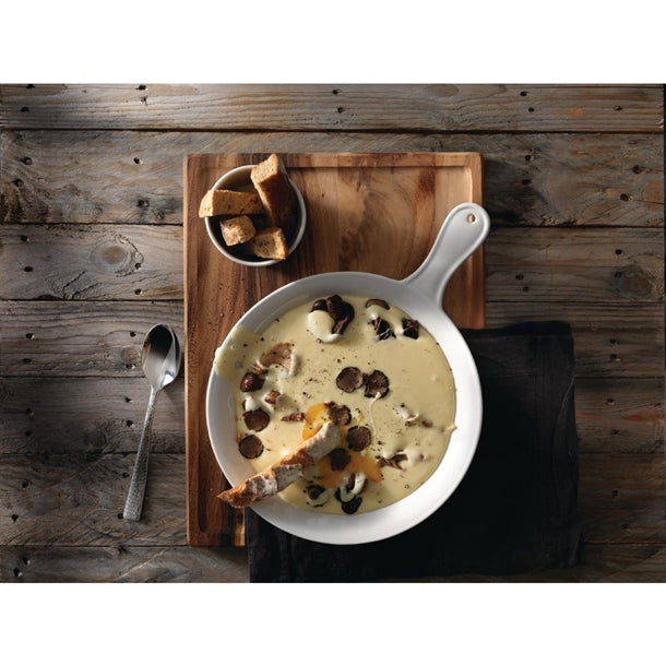 Steelite Simplicity Cookware White Presentation Pans 255mm (6 Pack) v0272