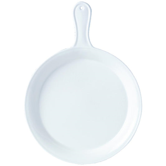 Steelite Simplicity Cookware White Presentation Pans 255mm (6 Pack) v0272
