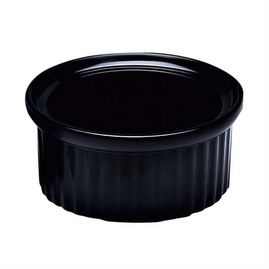 Steelite Must Haves Melamine Ramekins Black 60ml (12 Pack) v289