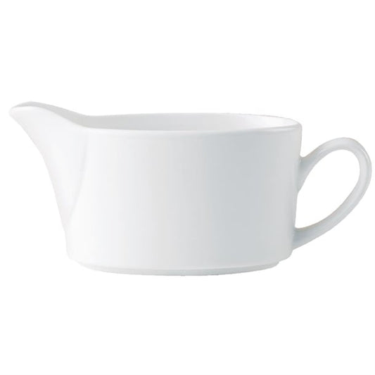 Steelite Monaco White Vogue Sauce Boats 340ml (6 Pack) v7448