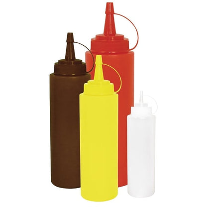 Vogue Brown Squeeze Sauce Bottle 8oz e624