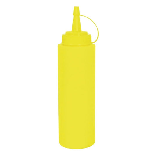 Vogue Yellow Squeeze Sauce Bottle 12oz k144