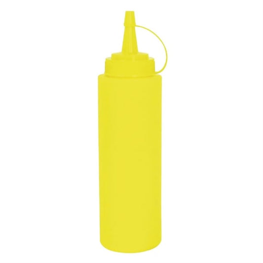 Vogue Yellow Squeeze Sauce Bottle 8oz k056