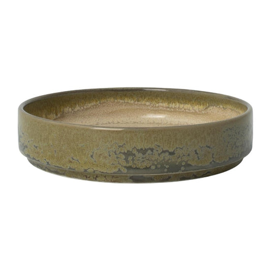 Steelite Aurora Revolution Granite Round Stacking Trays 135mm (12 Pack) vv2427