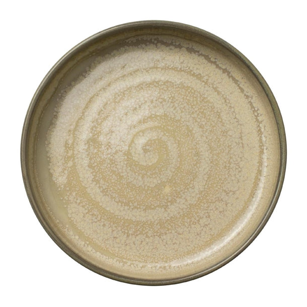 Steelite Aurora Revolution Granite Round Stacking Trays 135mm (12 Pack) vv2427