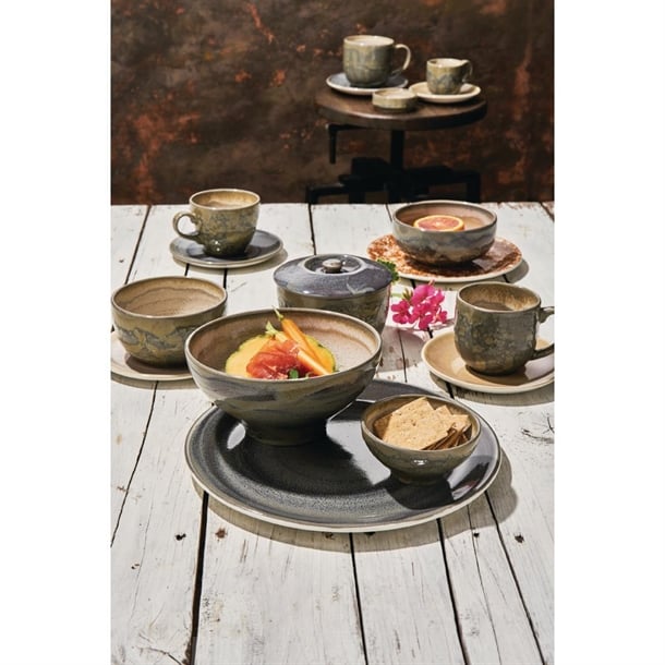 Steelite Aurora Revolution Granite Tulip Bowls 70mm (12 Pack) vv2433