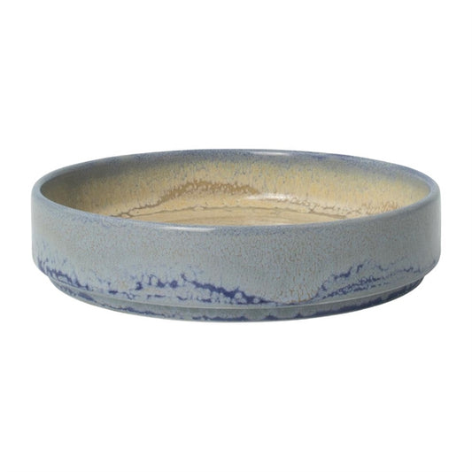 Steelite Aurora Revolution Bluestone Round Stacking Trays 135mm (12 Pack) vv2458