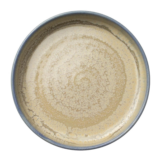 Steelite Aurora Revolution Bluestone Round Stacking Trays 135mm (12 Pack) vv2458