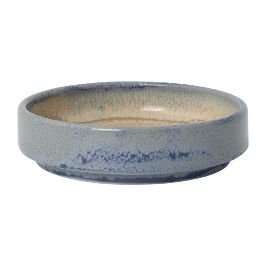 Steelite Aurora Revolution Bluestone Round Stacking Trays 100mm (12 Pack) vv2459