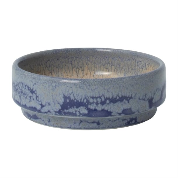 Steelite Aurora Revolution Bluestone Round Stacking Trays 75mm (12 Pack) vv2460