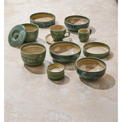 Steelite Aurora Revolution Jade Round Stacking Trays 135mm (12 Pack) vv2479