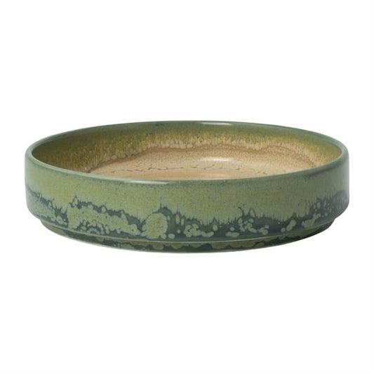 Steelite Aurora Revolution Jade Round Stacking Trays 135mm (12 Pack) vv2479