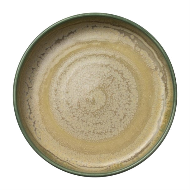 Steelite Aurora Revolution Jade Round Stacking Trays 135mm (12 Pack) vv2479