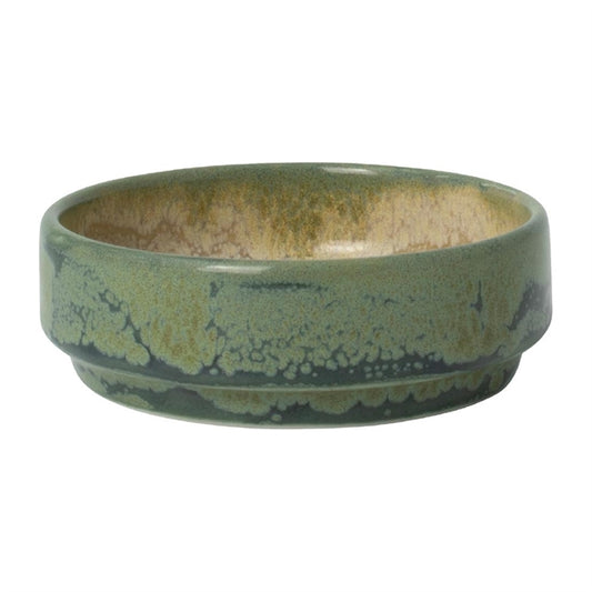 Steelite Aurora Revolution Jade Round Stacking Trays 75mm (12 Pack) vv2481