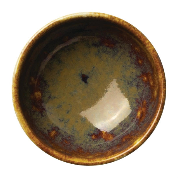 Steelite Aurora Vesuvius AmberTulip Bowls 70mm (12 Pack) vv2548