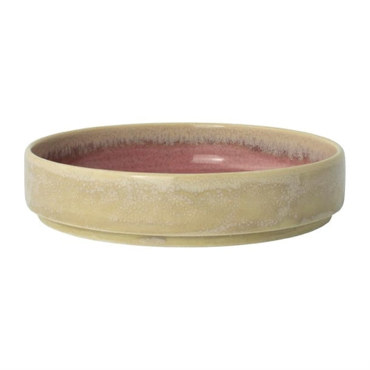 Steelite Aurora Vesuvius Rose Quartz Trays Round 140mm (12 Pack) vv2563