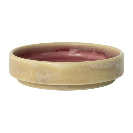 Steelite Aurora Vesuvius Rose Quartz Trays Round 103mm (12 Pack) vv2564