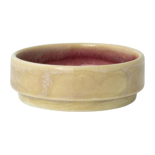 Steelite Aurora Vesuvius Rose Quartz Trays Round 75mm (12 Pack) vv2565
