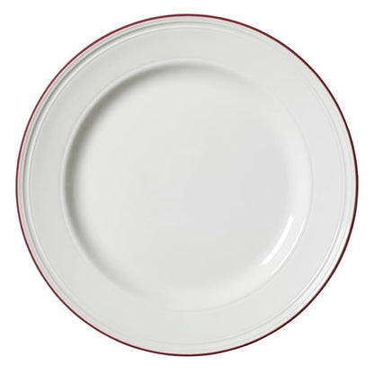 Steelite Bead Maroon Band Plates 285mm (6 Pack) vv2683