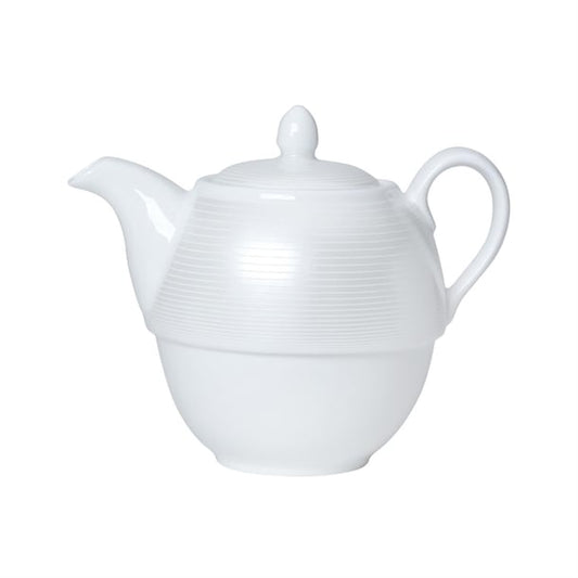 William Edwards Spiro Teapots White 460ml (6 Pack) vv3009