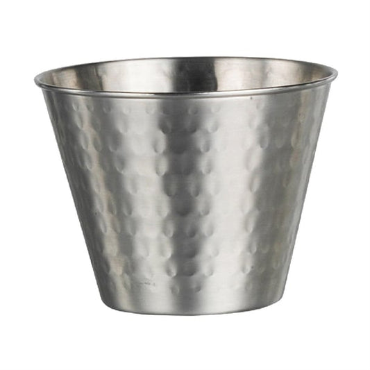 Steelite Creations Metal Hammered Fry Cups 340ml (48 Pack) (Direct) vv3420