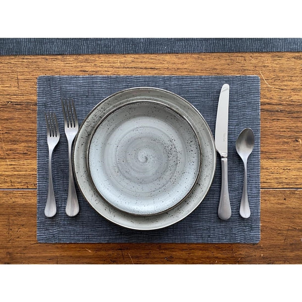 Steelite Modern Twist Silicone Placemat Denim Blue 305x400mm (12 Pack) vv3423