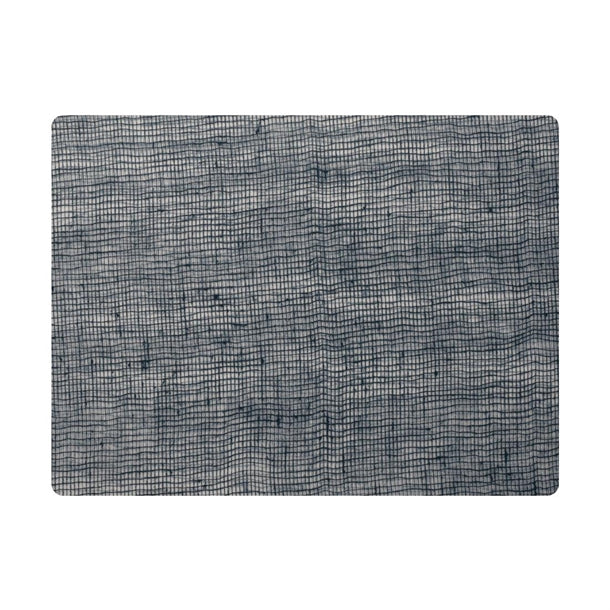 Steelite Modern Twist Silicone Placemat Denim Blue 305x400mm (12 Pack) vv3423