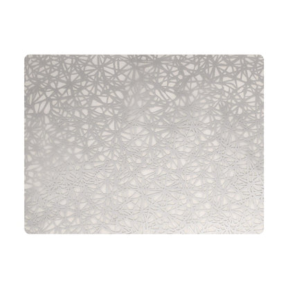 Steelite Modern Twist Silicone Placemat Silver Twine 305x406mm (12 Pack) vv3426