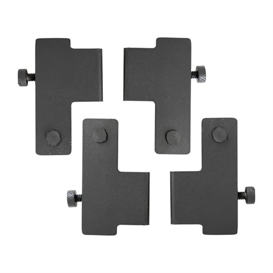 Steelite D.W. Haber Fusion Universal Shelf Holders Fusion Risers Black (4 Pack) vv3445