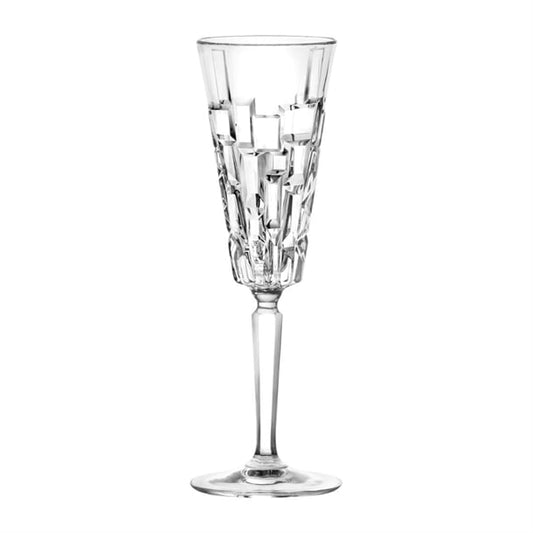 RCR Cristalleria Etna Champagne Flute 190ml (12 Pack) vv3793