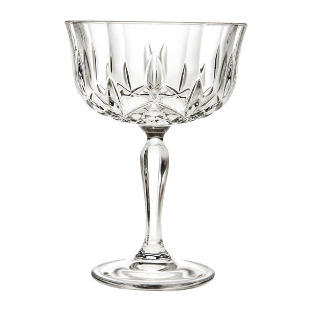 RCR Cristalleria Opera Champagne Saucers 240ml (12 Pack) vv3828