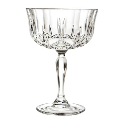 RCR Cristalleria Opera Champagne Saucers 240ml (12 Pack) vv3828