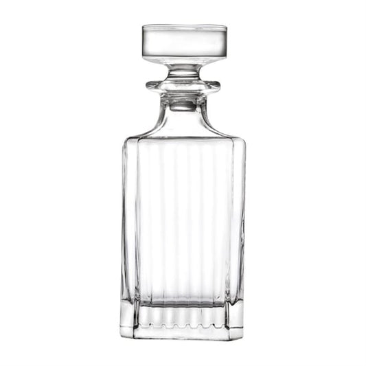 RCR Cristalleria Timeless Square Whisky Decanter 750ml (4 Pack) vv3855