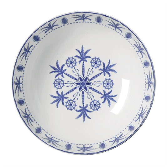William Edwards Sultan's Garden Blue Large Bowls Coupe 230mm (6 Pack) vv3964