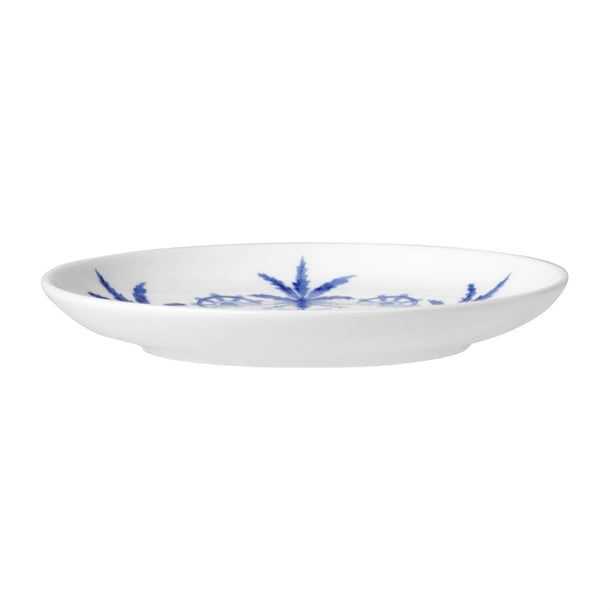 William Edwards Sultan's Garden Blue Butter Dishes Coupe 110mm (24 Pack) vv3974