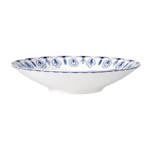 William Edwards Sultan's Garden Blue Bowls Coupe 240mm (12 Pack) vv3988