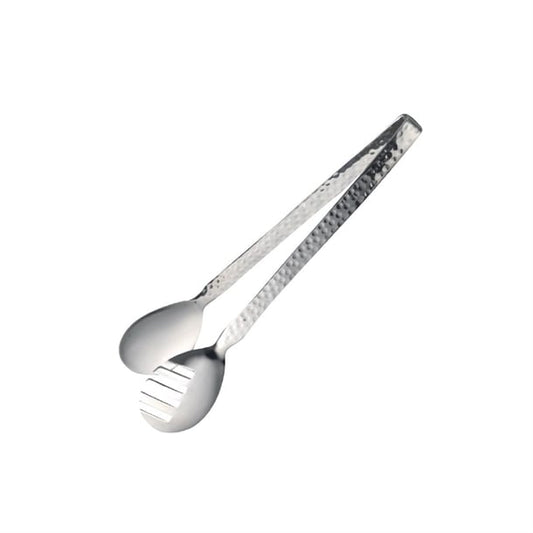 Steelite Hammered Stainless Steel D.W. Haber Buffet Serving Tong 9'' (6 Pack) vv4020