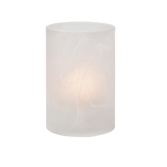 Hollowick Wysp Satin Crystal Glasses Cylinder 73mm x 114mm (6 Pack) vv4051