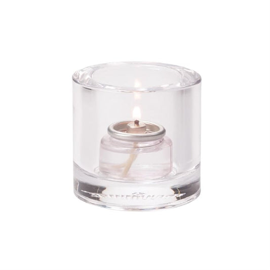 Hollowick Thick Round Clear Tealight 70x 73mm (6 Pack) vv4057