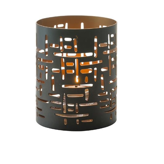 Hollowick Data Black & Gold Metal Lamp 80mm x 102mm (6 Pack) vv4063