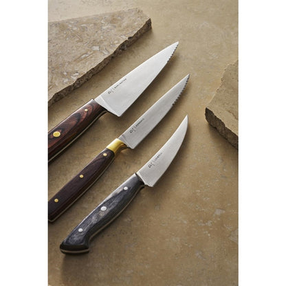 Adam Simha Burlington Steak Knives Black 26cm (6 Pack) vv4313