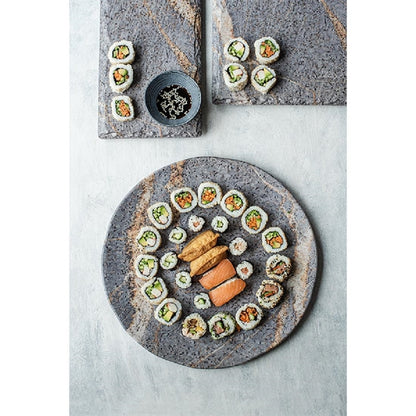 Steelite Quarry Round Platters 349mm (3 Pack) vv4414