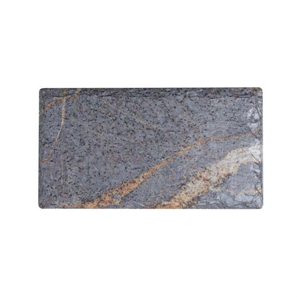 Steelite Quarry Rectangular Trays GN 1/3 (2 Pack) vv4416
