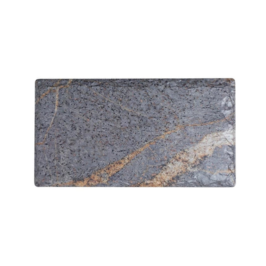 Steelite Quarry Rectangular Trays GN 1/3 (2 Pack) vv4416