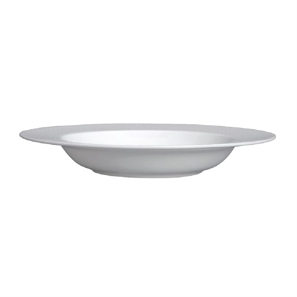 William Edwards Quanta Rim Bowls White 220mm (12 Pack) vv4461